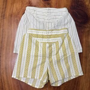 Vintage 60's Men's Boxer Shorts 30 Towncraft Plus Geometric Cotton RARE J3-29